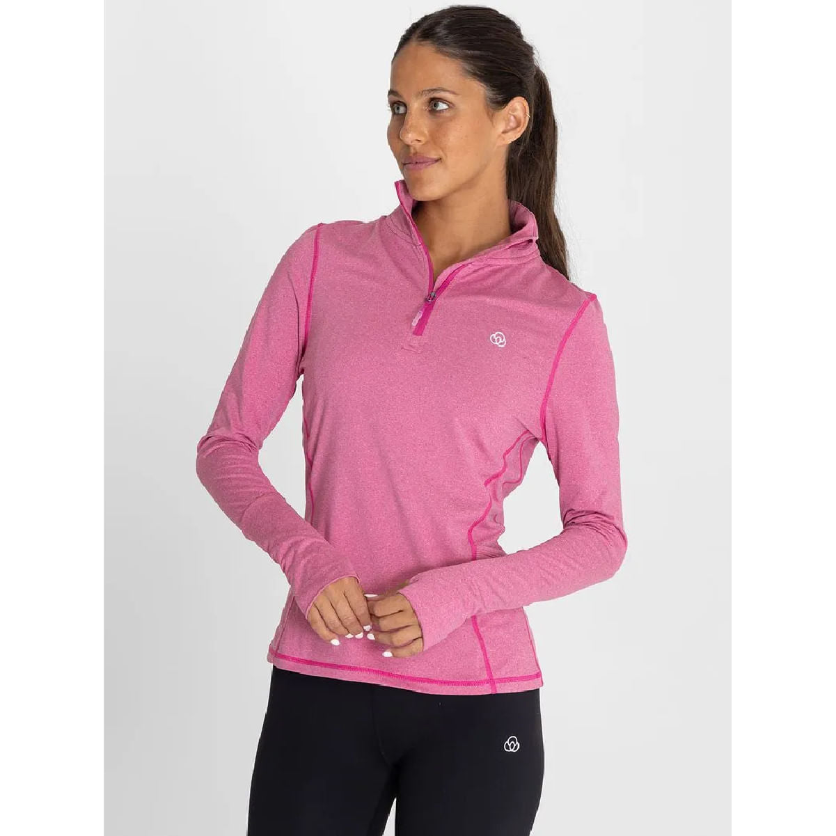 Saco Para Training Ls Half Zip Mujer