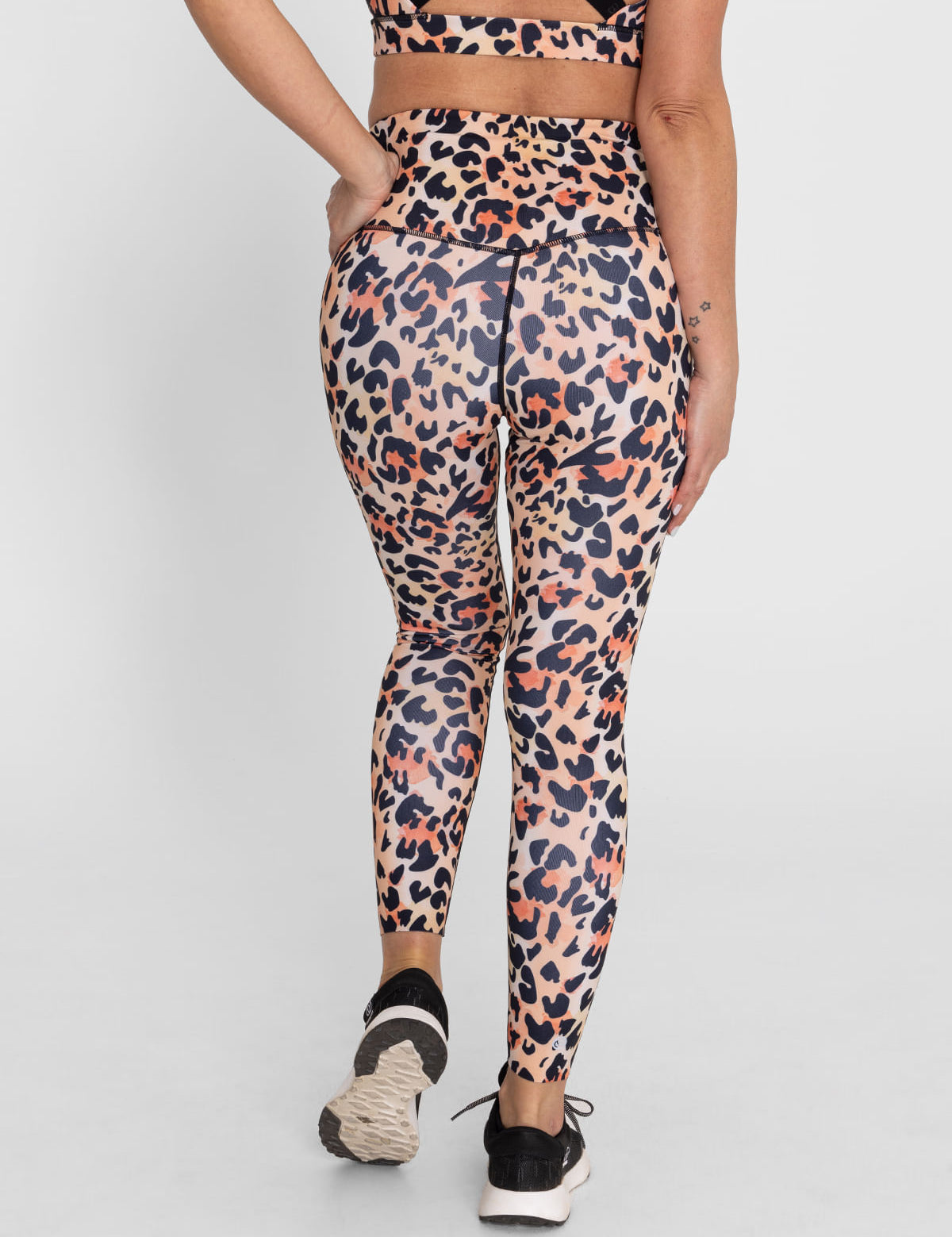 Leggings Deportivos Largos Eva Tiro Alto