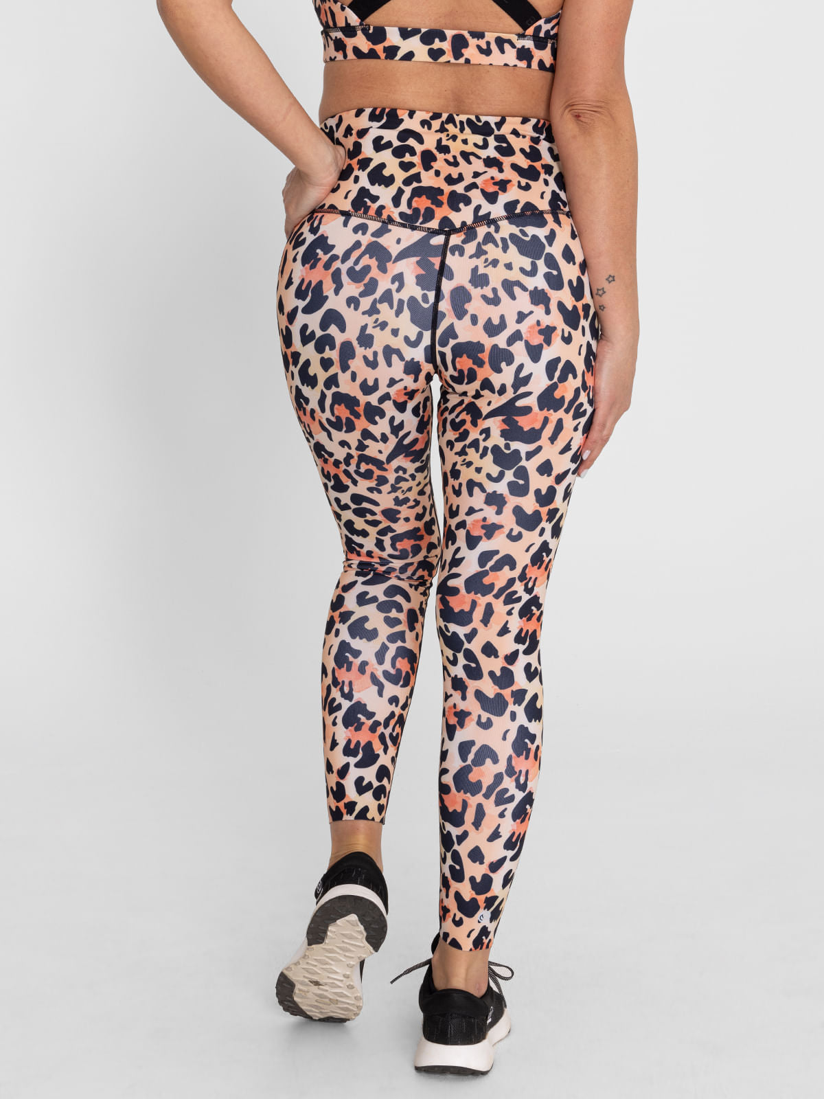 Leggings Deportivos Largos Eva Tiro Alto